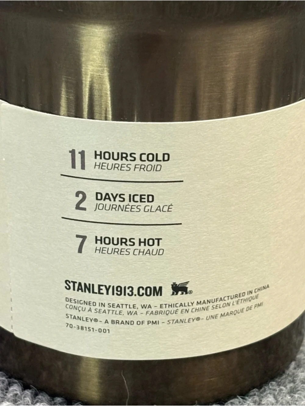 Stanley Metallic Gunmetal Shine H2.0 Quencher Flowstate 40oz Tumbler Limited NEW - Picture 8 of 11
